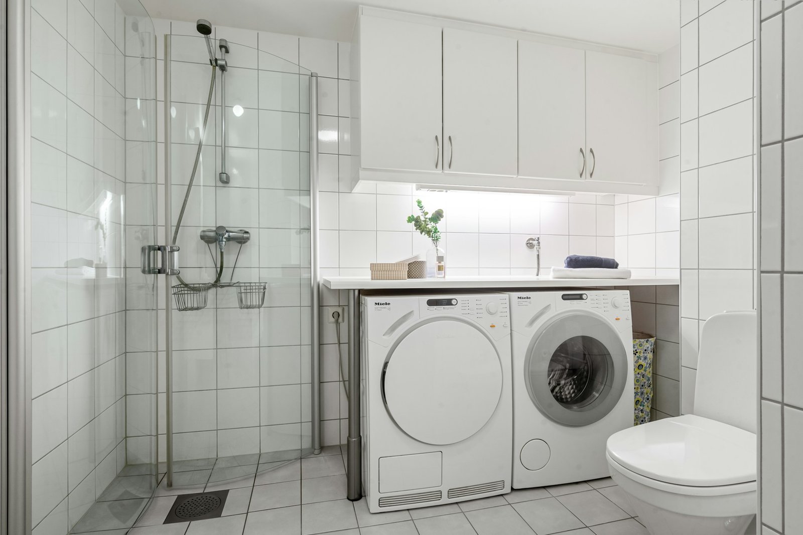 Frisch getrocknete Wäsche